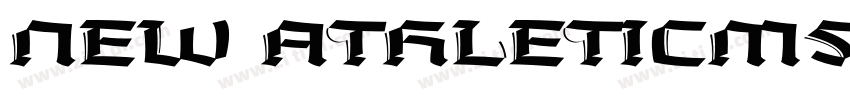 NEW ATHLETICM54 REGU字体转换